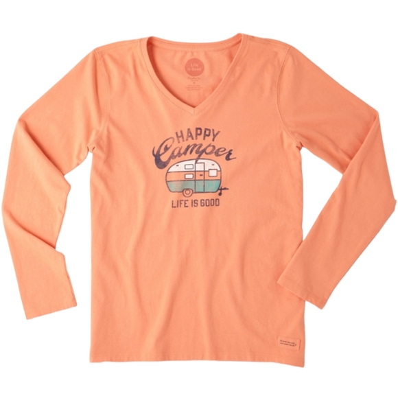 Life Is Good Tops - Life Is Good Happy Camper Tee